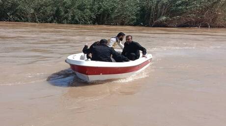 عمليات البحث عن مفقودين في نهري البليخ والفرات