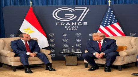 السيسي يشيد بجهود ترامب في السلام