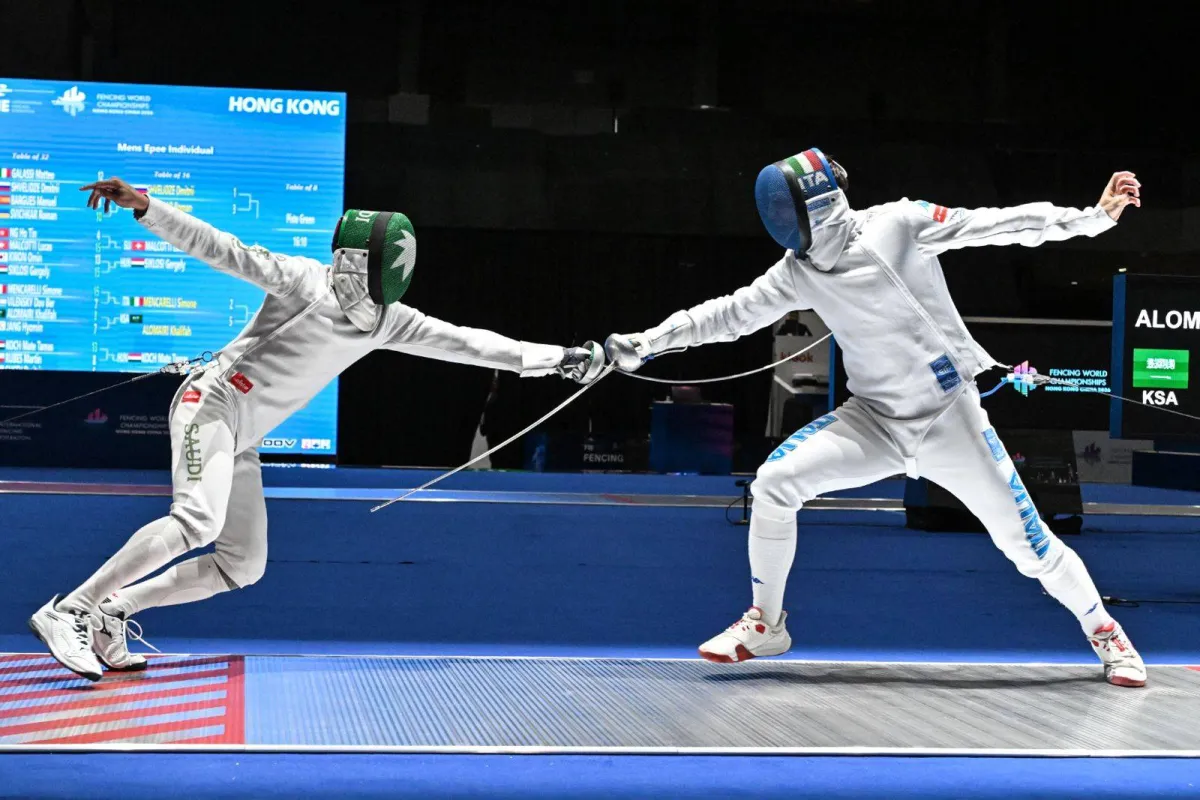 السعودية تحقق أول ميدالية في المبارزة