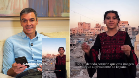 رسالة سانشيز لأطفال غزة