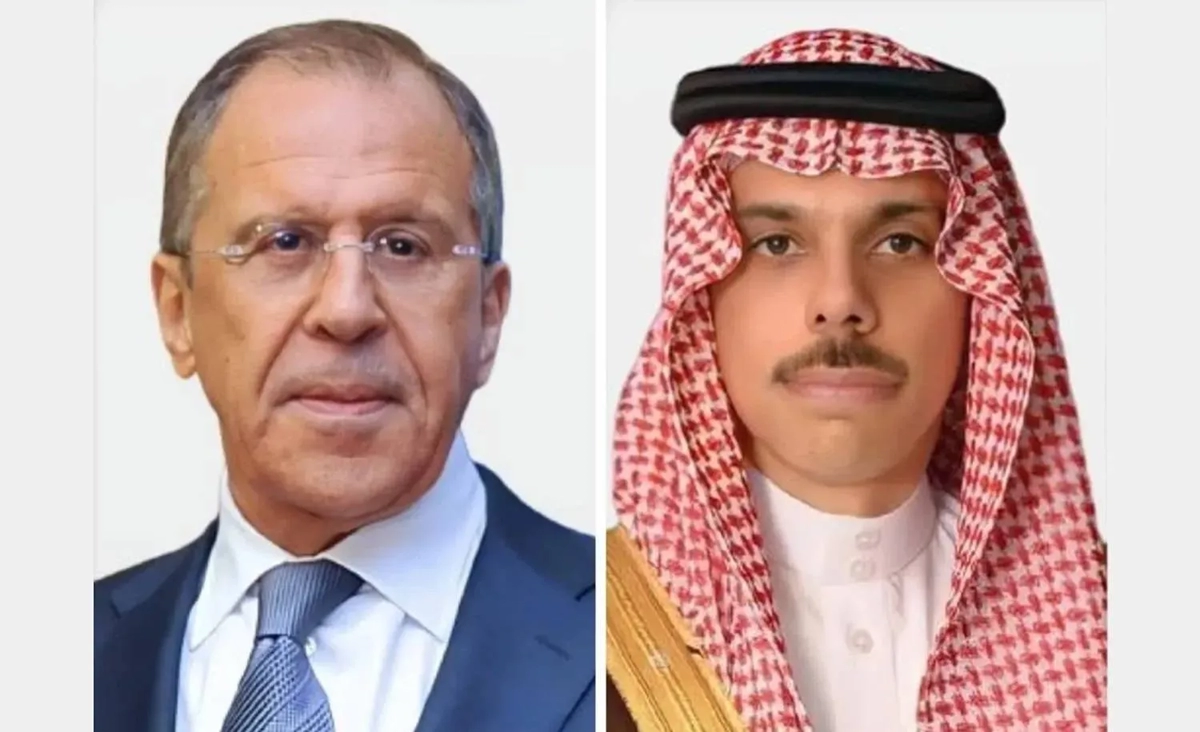 تعزيز الأمن الإقليمي: مكالمة بين وزيري خارجية السعودية وروسيا