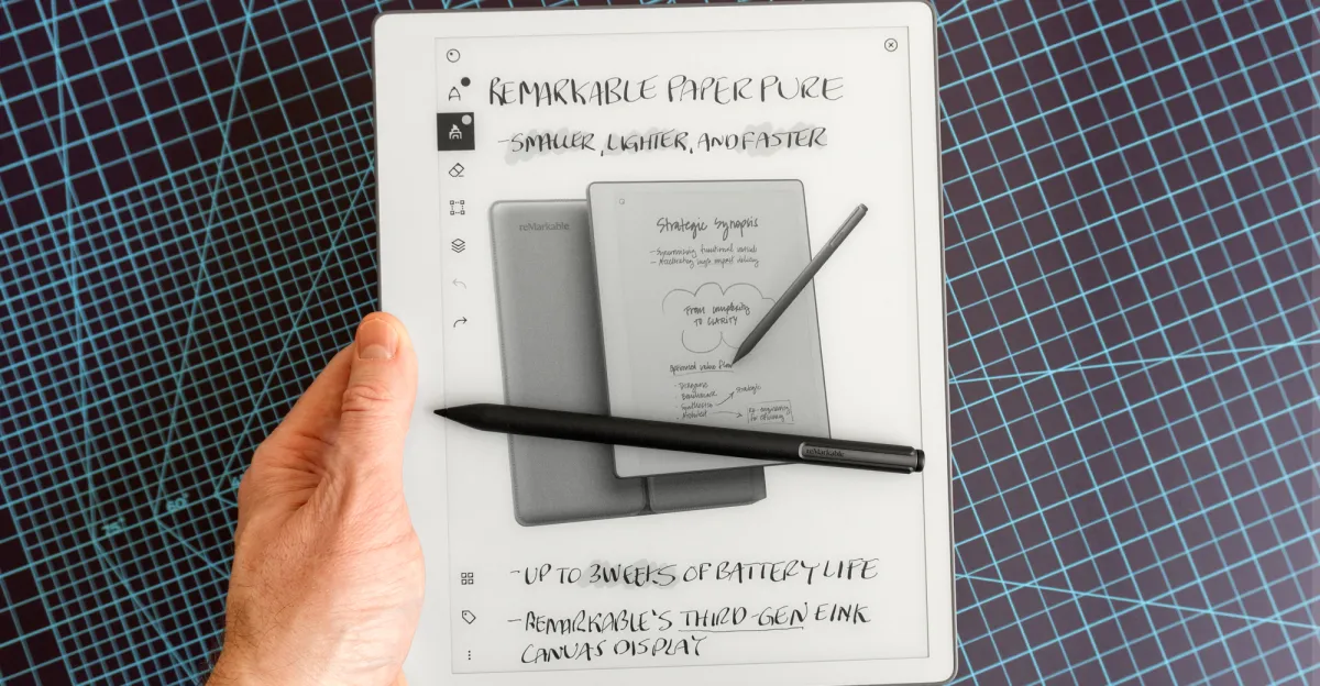 إطلاق جهاز Remarkable Paper Pure: تجربة كتابة رقمية متطورة