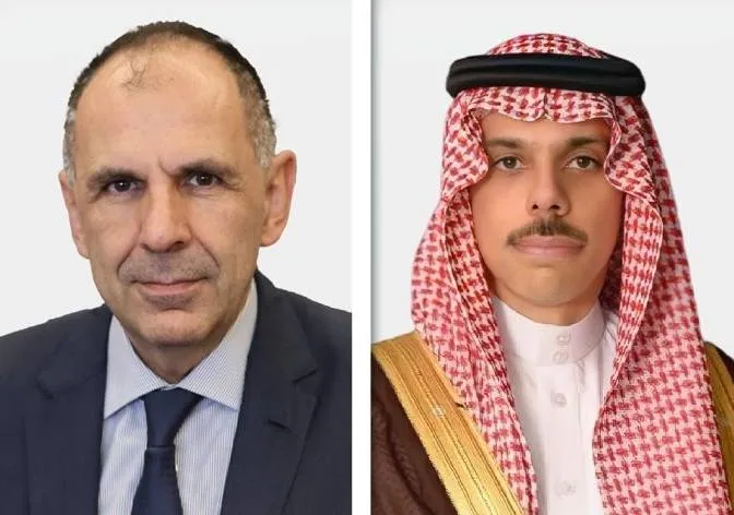السعودية واليونان تؤكدان على أمن الملاحة البحرية