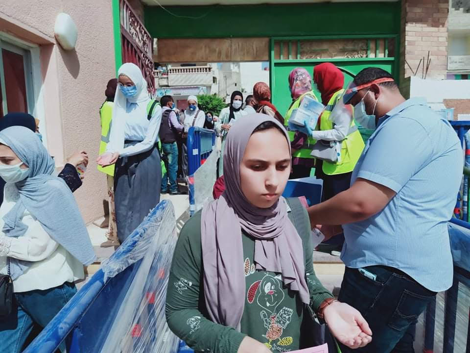 امتحانات الثانوية العامة بشمال سيناء