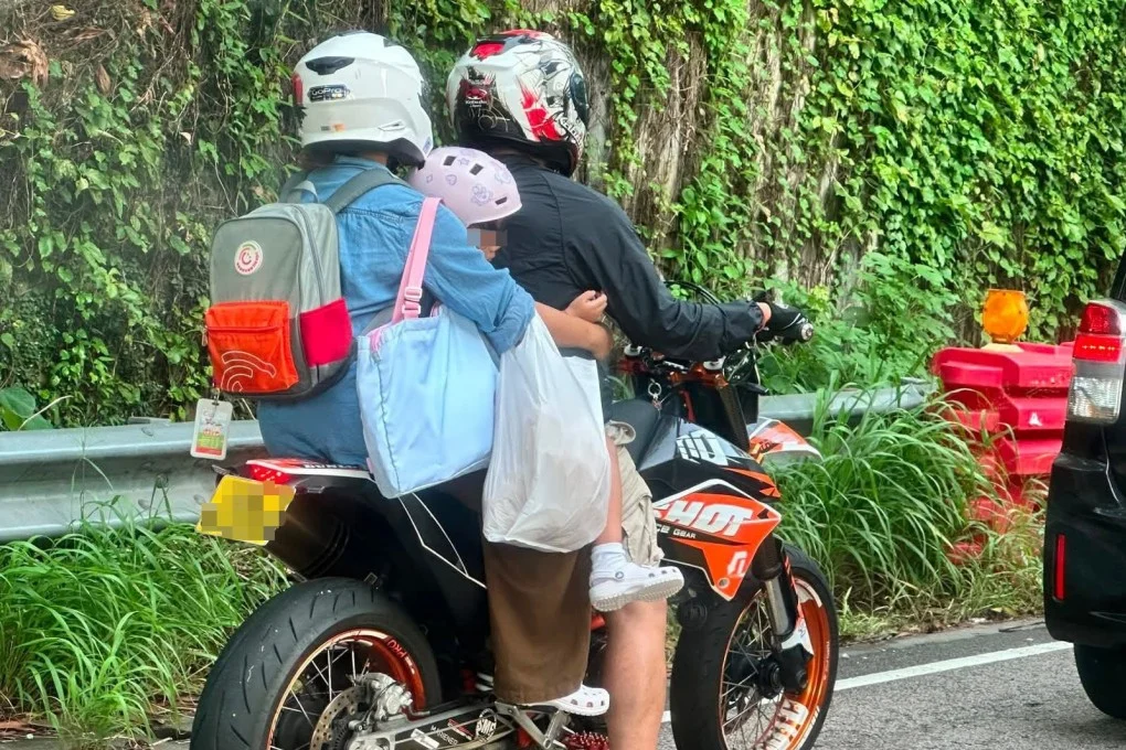 اعتقال رجل في هونغ كونغ بسبب صورة دراجة نارية