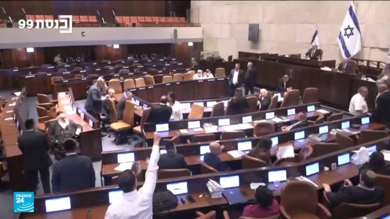 الكنيست الإسرائيلي يصوت لحل نفسه وتبكير الانتخابات