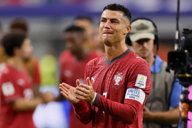 وداع مؤثر لرونالدو بعد كأس العالم