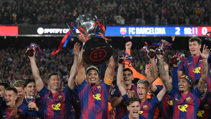 برشلونة يتوج بلقب الدوري الإسباني 2026