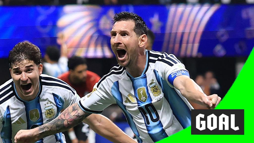 مباراة الأرجنتين ومصر: ميسي ينقذ التعادل في أتلانتا