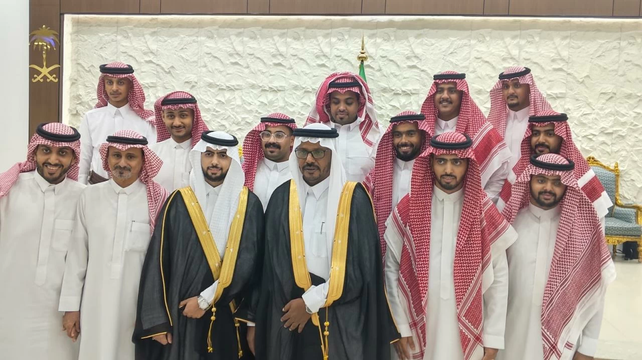 زواج نواف مشهور: احتفالية مميزة في جازان