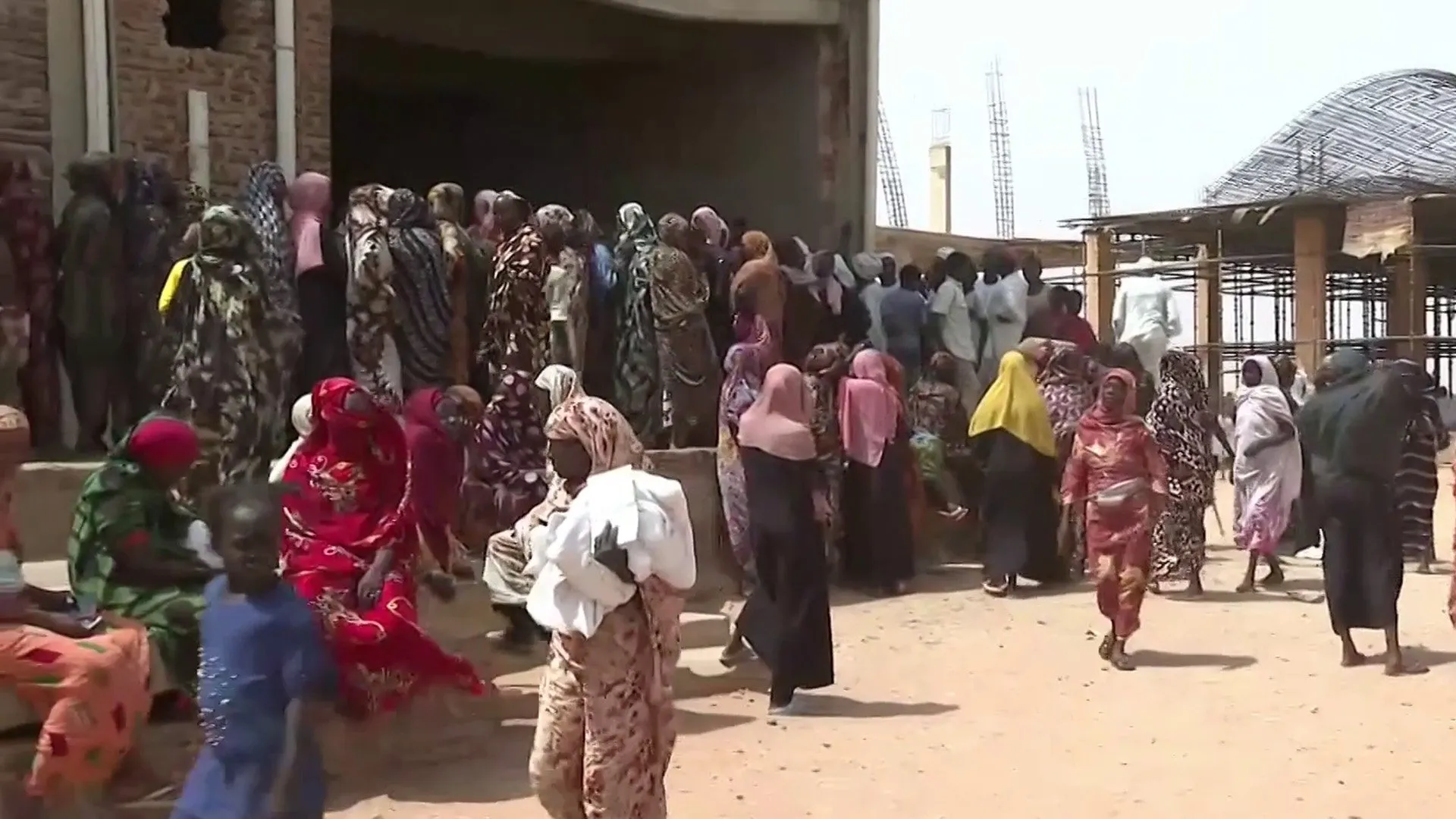 الأزمة الإنسانية في الأبيض السودانية